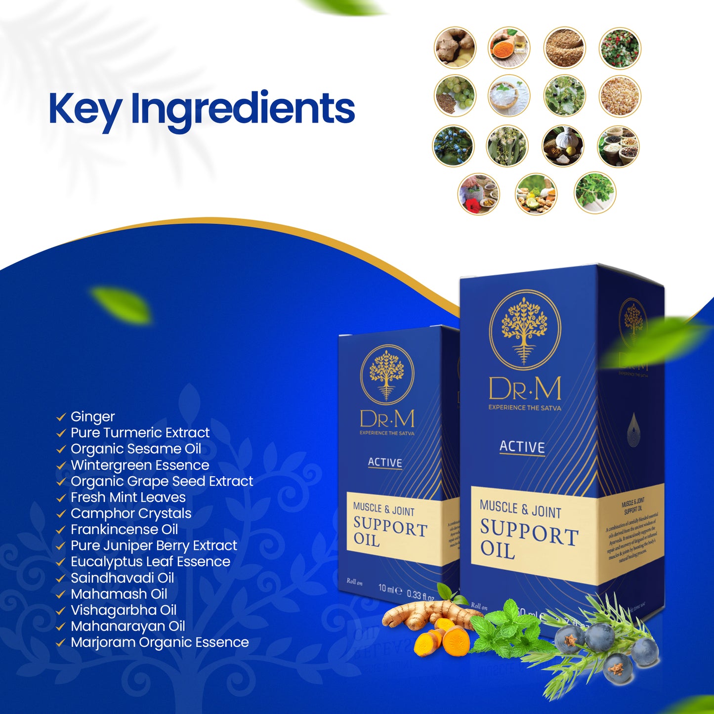 Dr. M's Holistic Muscle & Joint Relief Revive Combo