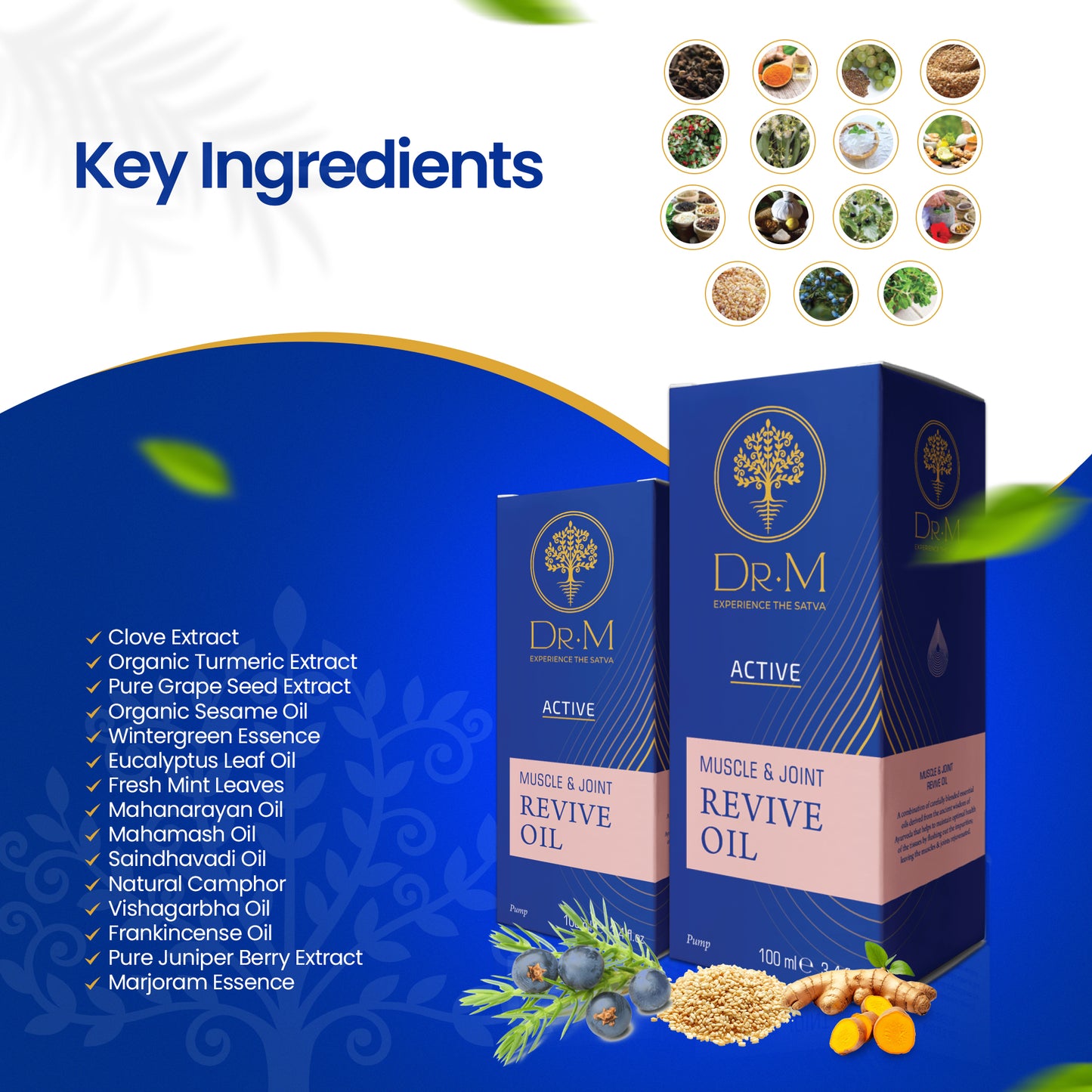 Active Muscle & Joint Revive Oil 100 ML